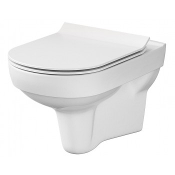 Унитаз подвесной Cersanit City New Clean on (безободковый)
